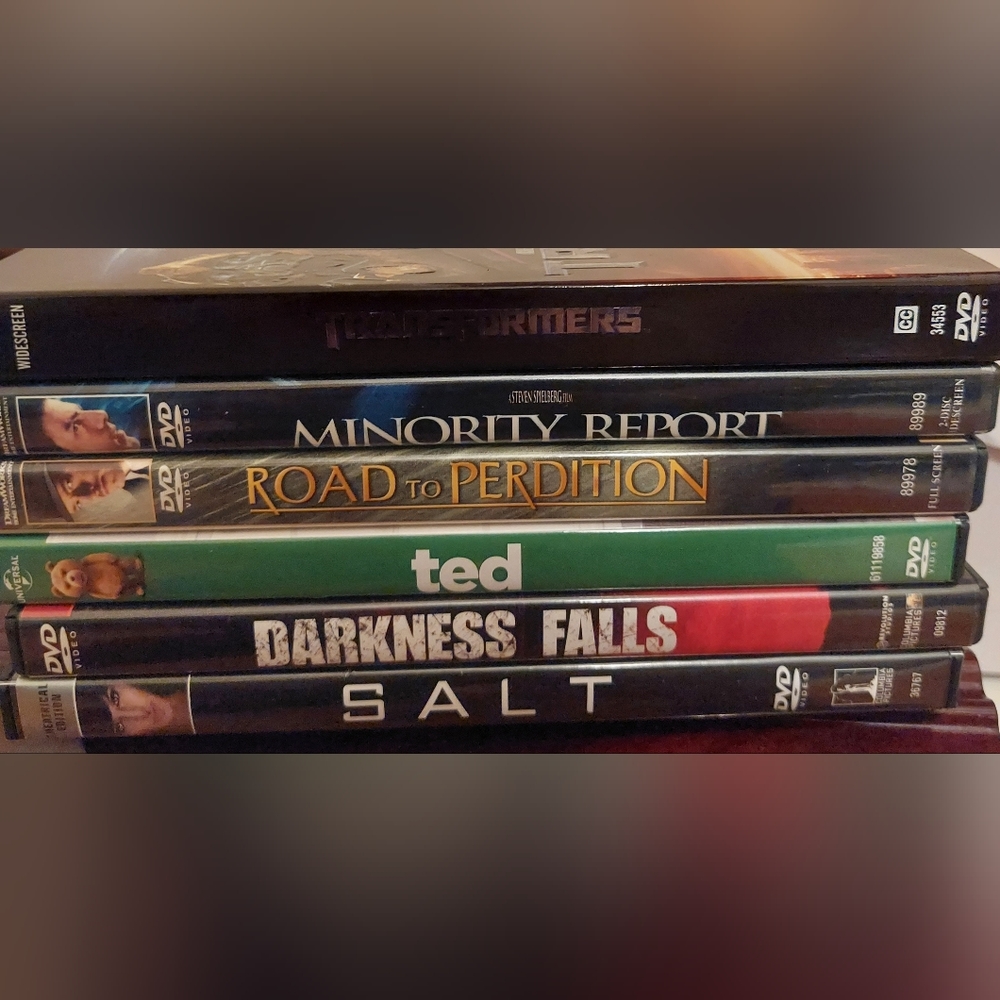 DVD's (6 pre-loved movies 🎬)